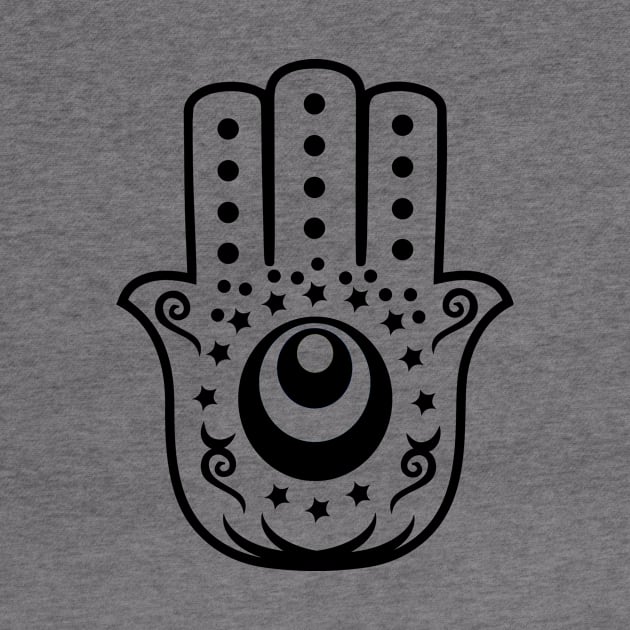 Hamsa Hand Evil Eye by livania